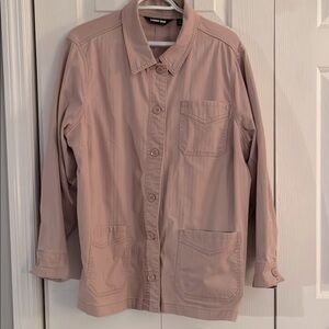 Lands' End Women’s Soft Pink Utility Jacket